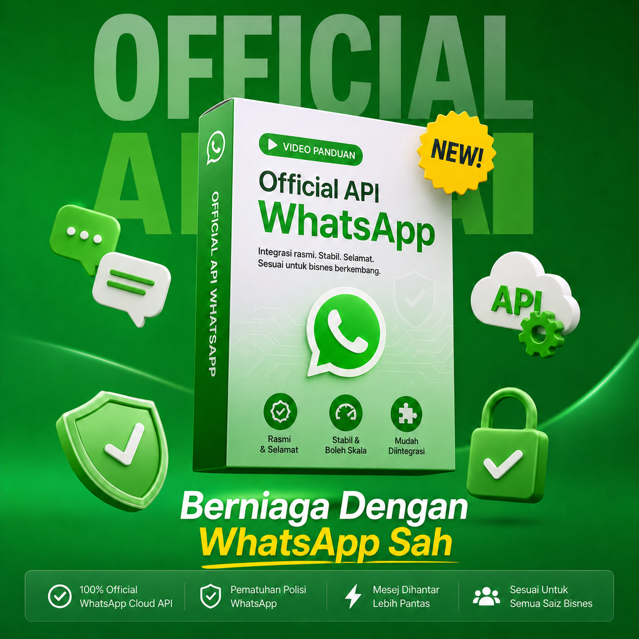 Video Panduan WhatsApp Official API
