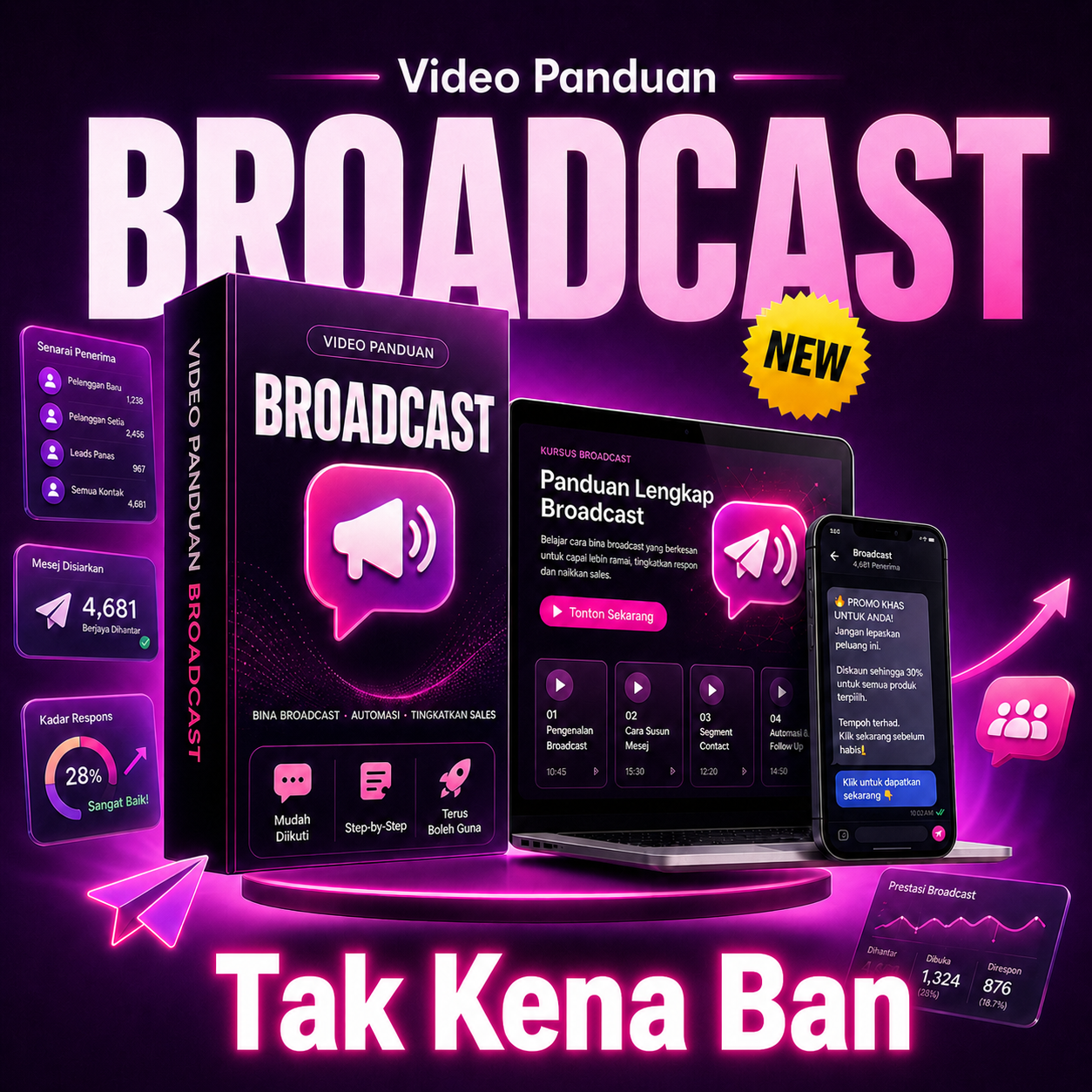 Video Panduan Broadcast WhatsApp