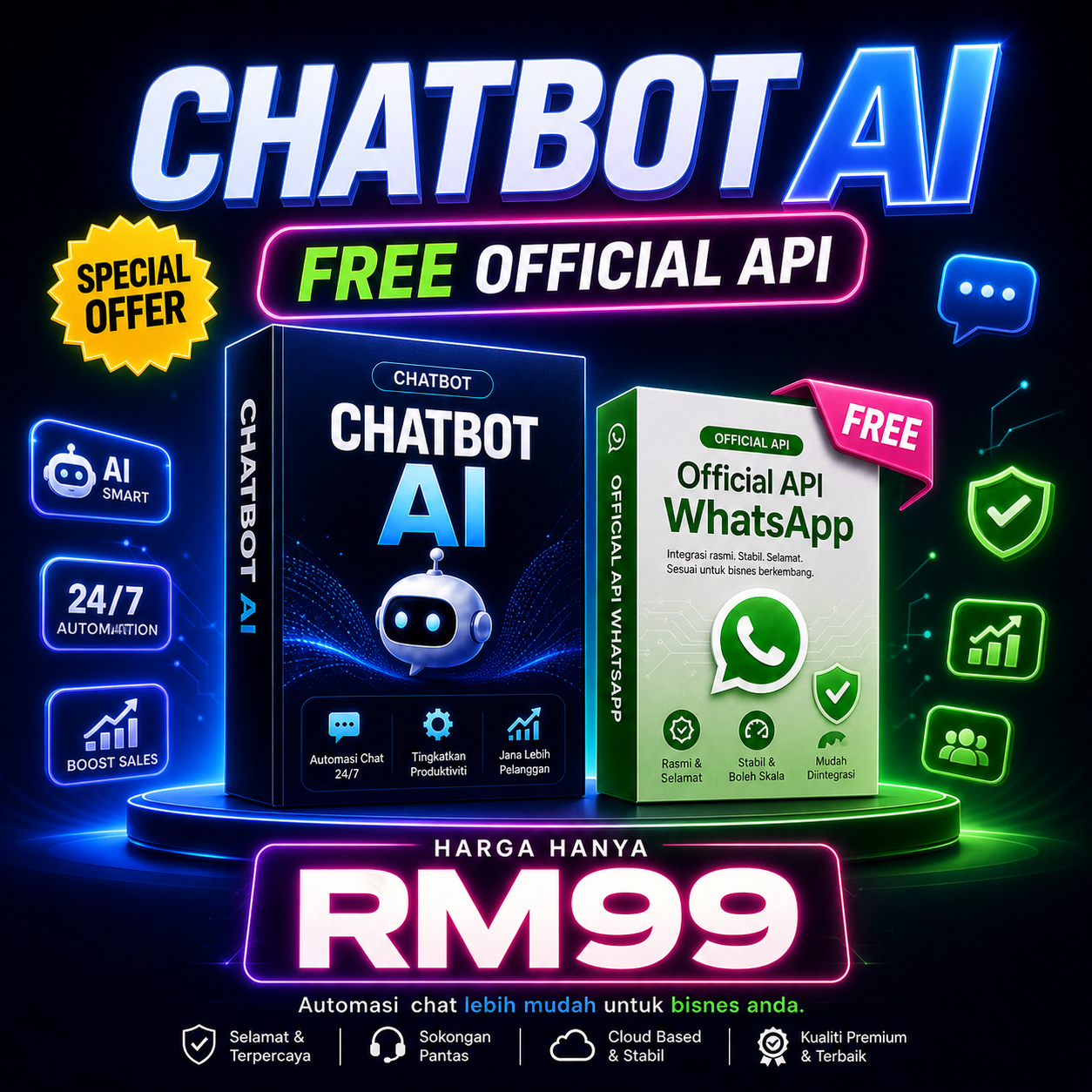Chatbot AI + Free API
